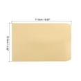 thumbnail image 2 of Unique Bargains 3# Blank Envelopes Paper Storage Greeting Card Holder, Yellow 100 Pack, 2 of 5