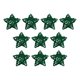 thumbnail image 4 of 10 colgantes de estrella de Navidad con pentagrama reutilizable para decoración colgante verde, 4 of 9