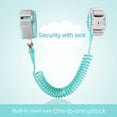 thumbnail image 3 of Correa para niños pequeños, correa para niños, muñequera antipérdida con cerradura de llave, correa para bebé mejorada con pulsera de seguridad, cuerda para bebés y niños pequeños, 3 of 5