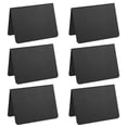 thumbnail image 2 of Here's a refined and professional product description based on your input:\n\n \n\n**6pcs Small Mini Chalkboards PVC Desktop Message Boards for Cafe, 2 of 2