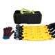 thumbnail image 3 of Sidaley Cadena de aleación para neumáticos de coche, cadena para neumáticos, cadena de emergencia para deshacerse de la nieve, cadena para Vehículos, repuestos y accesorios Mis, 3 of 6