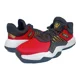 thumbnail image 1 of Adi - das D.O.N. Issue #1 GCA Black Scarlet Basketball Shoes EF9966, Men's 9.5, 1 of 6