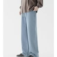 thumbnail image 6 of DDAPJ pyju Mens Baggy Hip Hop Jeans Wide Leg Streetwear Trousers Loose Fit Y2K Skater Denim Pants Blue XL, 6 of 7