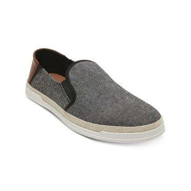STEVE MADDEN Mens Navy Round Toe Slip On Espadrille Shoes 11.5
