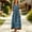 Blue, variant on Morttic Women's Leopard Print Sleeveless V-Neck Maxi Dress – Boho Flowy Beach Long Dress, Summer Resort & Vacation Wear Blue,L
