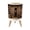 Color 1, variant on Small Trash Can with Lid Vintage Floral Botanical Animal Prints Nature Bird Flowers 1.8 Gallon Dog Proof Trash Can Round Garbage Can Waste Bin Wastebasket for Bathroom Bedroom Living Room
