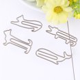 thumbnail image 6 of 4pcs Animal Shape Paper Clips Bookmark Marking Document Organizing Clip Stationery Supplies, 6 of 8