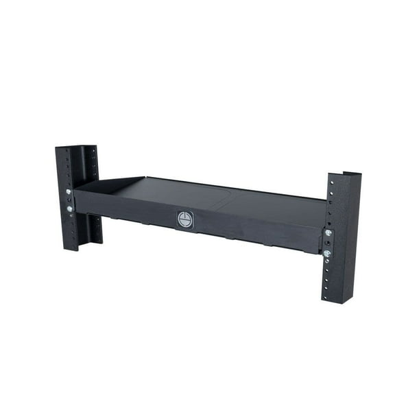 RackSolutions Mini Rack Duo Shelf - 2 Mac Mini Capacity, Passive Ventilation, Fits 2Post & 4Post Racks