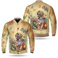 thumbnail image 3 of Mastiff Celebrates Spring and Enjoys a Happy Easter All Over Print 3D Baseball Jacket Mastiffs Dog Lover Gifts Idea Bomber Jacket Softball - 02001, 3 of 6