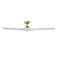 thumbnail image 3 of Torque 3-Blade Smart Ceiling Fan 58in Matte Black/Koa with Remote Control, 3 of 7