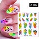thumbnail image 1 of Calcomanías De Agua Para Uñas Flores De Frutas Hojas De Verano Transferencia De Decoración Para Esmalte De Gel UV, 1 of 4