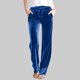 thumbnail image 2 of RKSTN Velvet Wide Leg Pants for Women Oversized Drawstring Elastic Waisted Straight Leg Velour Pant Womens Casual Solid Plus Size Relaxed Fits Loose Comfortable Velvet Jogger Trousers with Pockets, 2 of 7