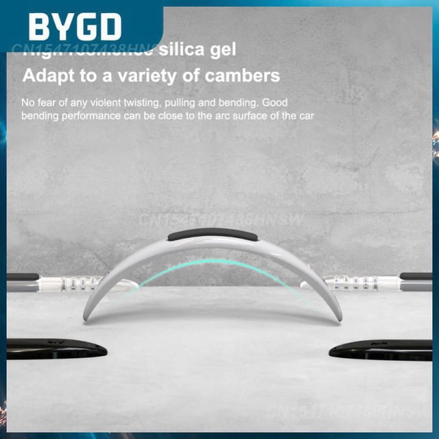 Universal Car Bumper Stickers Remove Static Electricity Car Decora Car Door Airbag Bumper Strips With Airbag Crash Bar6PCStransparentChina He Qiyong unisex