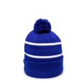 thumbnail image 4 of Outdoor Cap KNF-100 Watch Cap with Black Fleece Lining-Royal/White, 4 of 4