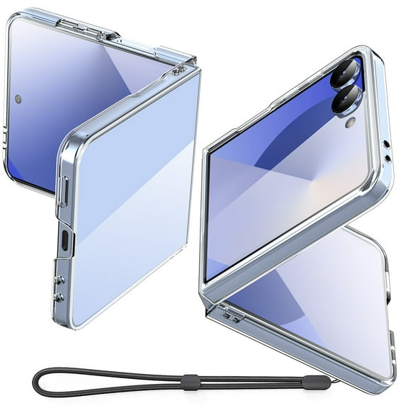 AICase For Samsung Galaxy Z Flip 7 5G 2025 Case Clear Shockproof Slim Rugged Bumper Protective Cover
