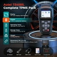 thumbnail image 3 of Autel MaxiTPMS TS408S, TPMS Relearn Tool Updated of TS401 TS408, OBD II Scanner, Read & Clear TPMS DTCs Relearn, Activation, TPMS Reset, Read Clear DTCs, Smae as TS501 TS601, 3 of 8