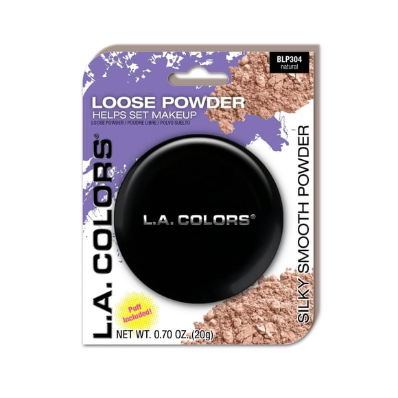 Polvo suelto L.A. COLORS Natural acabado mate 20 g