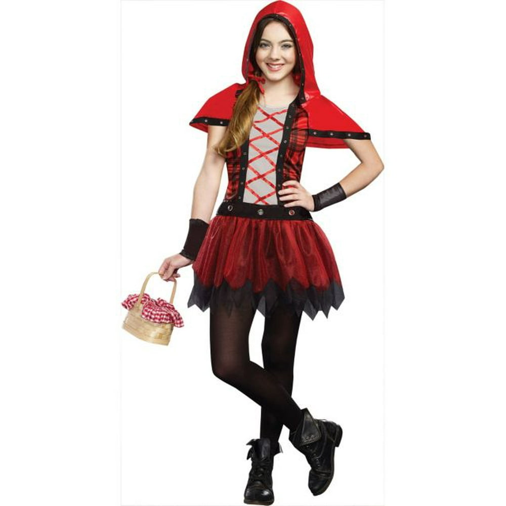 Rockin' Red Riding Hood Tween Costume - Walmart.com - Walmart.com