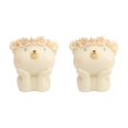 thumbnail image 1 of POINTERTECK Succulent Pots 1 Pair  Mini Cartoon Animal Shape Planters  Home Decoration Gift, 1 of 13