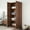 Style1 (Walnut), variant on GAKMCIL 70.8" High Armoires/Wardrobe, Bedroom Cabinet, Bathroom Cabinet, Kitchen Pantry Cupboard Cabinet with 2 Doors, 3 partitions to Separate & 4 Storage Spaces(29.53"L x 15.75"W x 70.87"H)(Walnut)