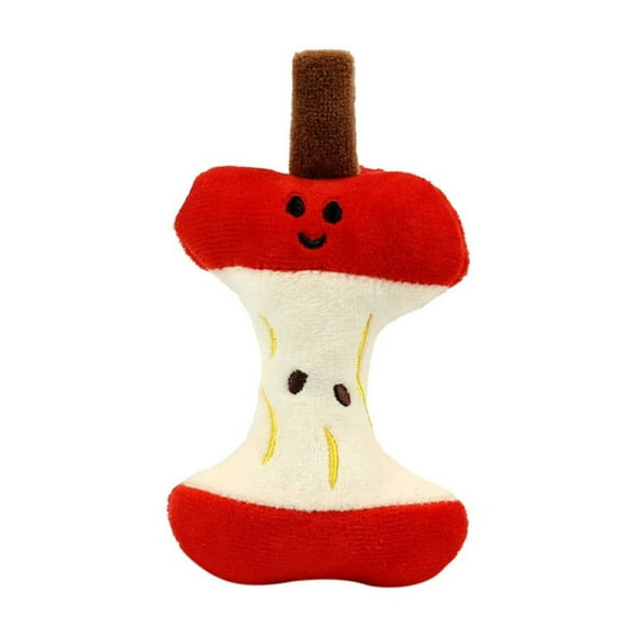 Creative Apple Core Plush Keychain Toy For Kids Bag Pendant Doll Fun Gift For Family And Children