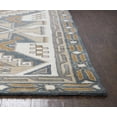 thumbnail image 2 of Rizzy Rugs Southwest Area Rug SU489A Gray Angled Blocks 2' 6" x 8' Rectangle, 2 of 3