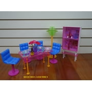 My Fancy Life Dining Room For 11.5 Fashion doll and Dollhouse Furniture
