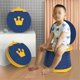 thumbnail image 3 of Children's Folding Toilet Portable Potty Toilet Seat Boys & Girls Potty Training Foldable Travel Toilet for Car, Camping, Indoor & Outdoor, 3 of 5