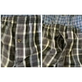 thumbnail image 3 of ToBeInStyle Boys' Pack of 6 Assorted Cotton-Blend Tartan Patterned Boxer Shorts - Small, 3 of 6