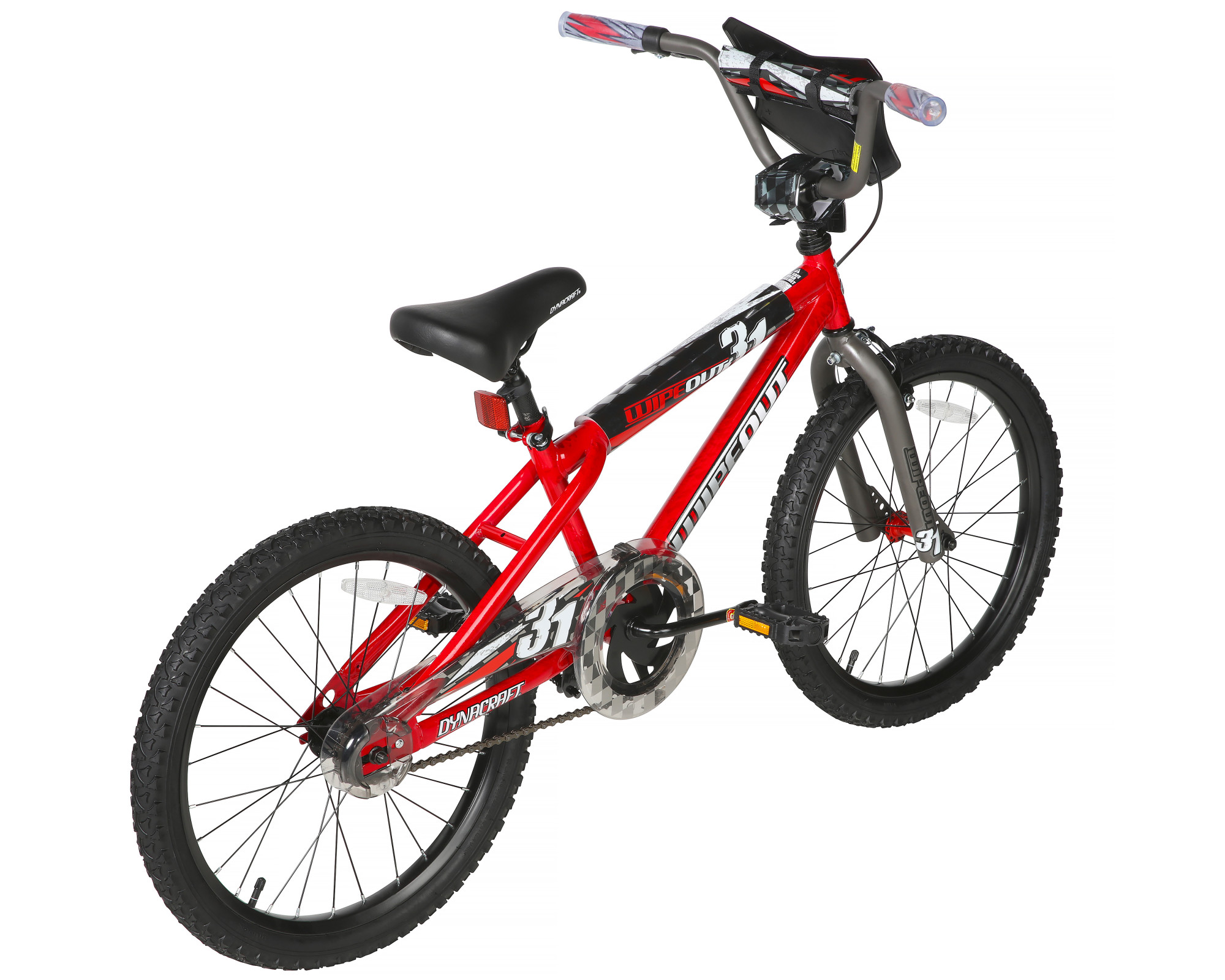 Dynacraft Wipeout 20" BMX Bike, Red photo 3