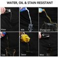 thumbnail image 3 of Professional Bib Apron, Waterproof Apron With Adjustable Shoulder Strap, For Men And Women, Kitchen Apron With Two Large Pockets, Perfect For Cooking, Gardening, Serving (4 PCS), 3 of 5