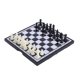 thumbnail image 1 of Juegos de ajedrez Juegos de mesa de viaje: Tablero de ajedrez plegable magnético con regalos para adolescentes Juegos familiares Juguetes educativos para niños y adultos 9.5 pulgadas, 1 of 5