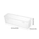 thumbnail image 3 of Kitchen Storage Box | Wall Mount Sealing Food Grade Container | Transparent Airtight Pasta Canister | Leak Proof Durable Plastic Jar | 24.5x8.8x8.5cm | 1 Pack | Organizer for Pantry, Grains, Spaghetti, 3 of 9
