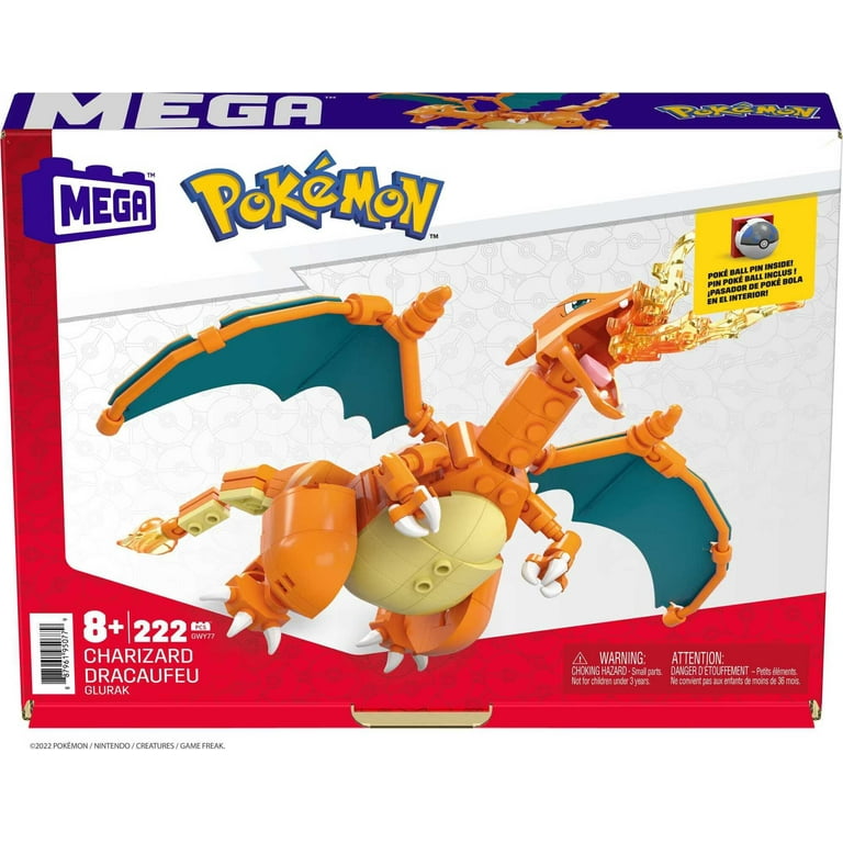 Mega Construx Pokemon Ditto Construction Set with character figures,  Building Toys for Kids (26 Pieces) 