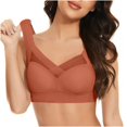 thumbnail image 2 of Vhkiploz Plus Size Sport Bras for Women's Wireless Cut-Out Daily Underwears Solid Athletic Workout Bralettes, 2 of 3
