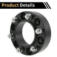 thumbnail image 6 of 2Pcs 6x139.7mm Wheel Spacers 106.1mm M12x1.5 Hubcentric Wheel Spacer Forged Wheel SpacerS for Toyota 4Runner 89-23 Aluminum Alloy 6061-T6, 6 of 6