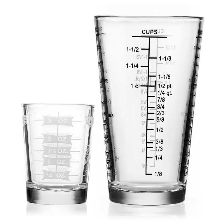 Glass Measuring Cup (1oz) – Natural Herbal Labs