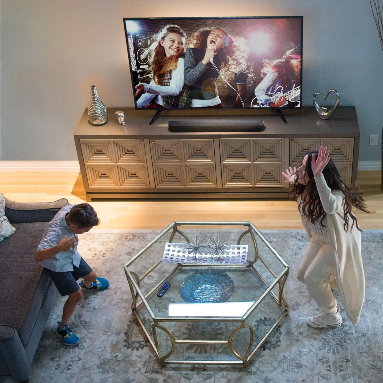 onn Roku Smart Soundbar with built-in 4K Streaming Media Player