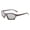 Gunmetal (Silver Mirror), variant on Unisex Sports Sunglasses Geometric Oval Wrap Around Lightweight UV 400 Silver