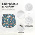 thumbnail image 5 of Disketp Corgi with Flowers Print Women's Shorts Workout Shorts for Athletic Gym Running Shorts with Phone Pockets Small, 5 of 8