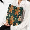 thumbnail image 6 of Gingerbread Man Velvet Throw Pillow Covers Set of 2 - 16x16, 18x18, 20x20 Inches - Unique Patterns - Bed Pillow Inserts Included for Various Occasions, 6 of 6