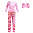 thumbnail image 3 of Disfraz de cosplay rojo de Descendants 4, mono para niños, película The Rise of Red, vestido de princesa Chloe, vestido de fiesta de cumpleaños de Halloween para niñas, 3 of 5