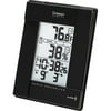 Oregon Scientific RMR383HGA-BK In/Outdoor Thermometer with Self-Setting Atomic Clock