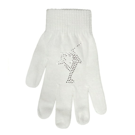 Magic Gloves with Rhinestones