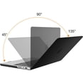 thumbnail image 4 of Mosiso Case for MacBook Pro 14 inch 2024-2021 M4 A3112 A3185 A3401 M3 A2918 A2992 M2 A2779 M1 A2442 Pro Max Chip with Touch ID, Plastic Hard Shell with Keyboard Cover, Black, 4 of 6