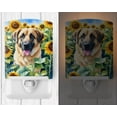 thumbnail image 2 of Anatolian Shepherd in Sunflowers Ceramic Night Light 4 in x 6 in, 2 of 3