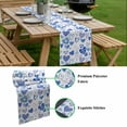 thumbnail image 5 of Valentine's Day Table Runner - 48 Inch Long, Kitchen Dining Table Runner Dresser Scarves, Blue Love Heart Romantic Me You Farmhouse Decor for Coffee Tables Wedding Party Banquet, 5 of 8