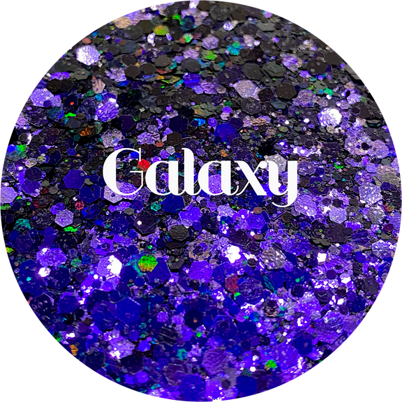 Glitter Heart Co. Glitter - High Quality Polyester Glitter - 2oz - Galaxy