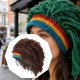 thumbnail image 1 of Gorro de con peluca, gorro divertido para fiestas temáticas, festivales, fiestas de disfraces, espectáculos de anime marrón, 1 of 8