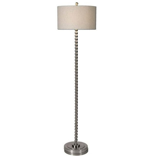 Uttermost Sherise Lampadaire en Nickel Perlé